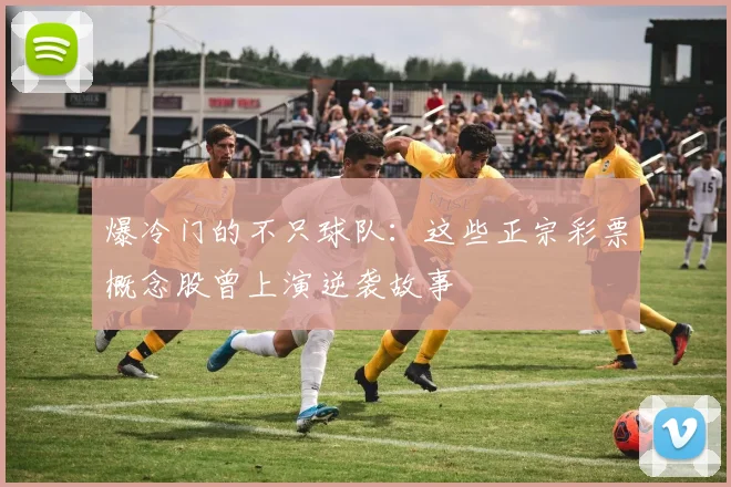 爆冷门的不只球队:这些正宗彩票概念股曾上演逆袭故事