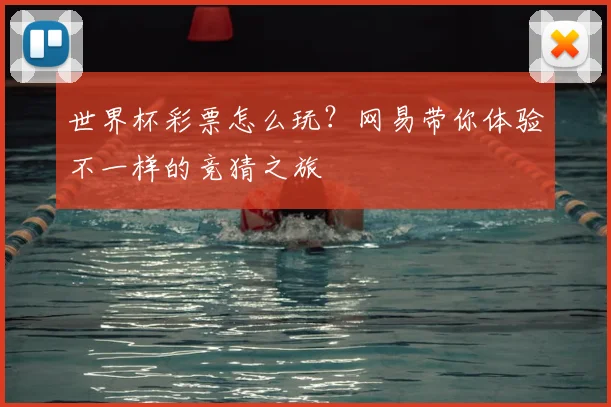 世界杯彩票怎么玩？网易带你体验不一样的竞猜之旅